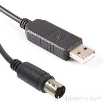 Ftdi ft232rl USB para mini DIN 8pin serialcable